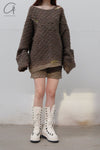 Vitelli basket stitching sweater FW22_VM_M003_GM